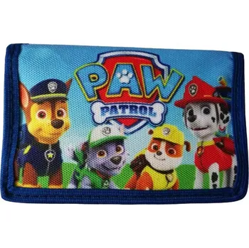 Peněženka Sportovní rozkládací peněženka Tlapková patrola modrá