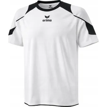 Dámské tričko Sportovní tričko Erima bílo-černé s krátkým rukávem, velikost vel. 12