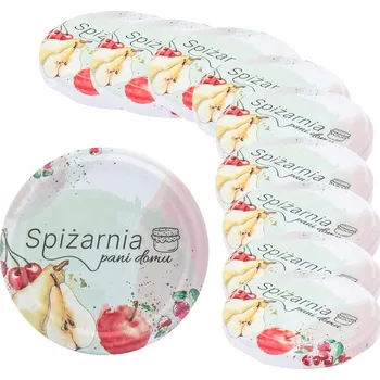 Šroubovací Víčko Matice Víčko na zavařovací sklenice Ovoce Fi 82 Altom Design Sada 10 ks