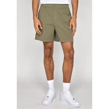 Bermuda Shorts With Elastic Waistband - paleolive S