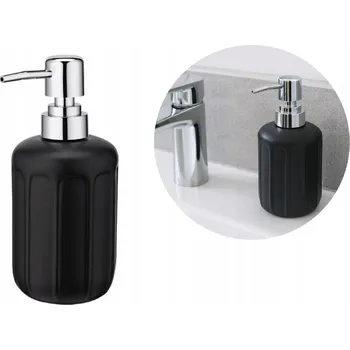 Dávkovač mýdla Ruční dávkovač mýdla stojící Alsea 300 ml černý