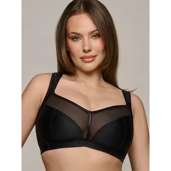 Podprsenka Měkká podprsenka bez kostic Nubia K33 černá - DALIA Lingerie | 90K
