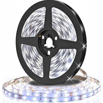 LED páska LED pásek bílý studený 5050 5m 300 LED voděodolný