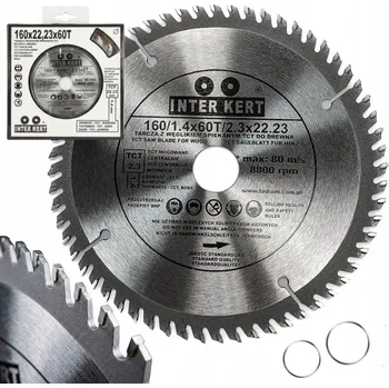 Pilový kotouč VIDIOVÝ KOTOUČ na dřevo, vidiový, 160x22,23x60T, pilový kotouč