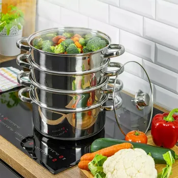 Hrnec Hrnec na vaření v páře Kinghoff 4906131590693 11 l