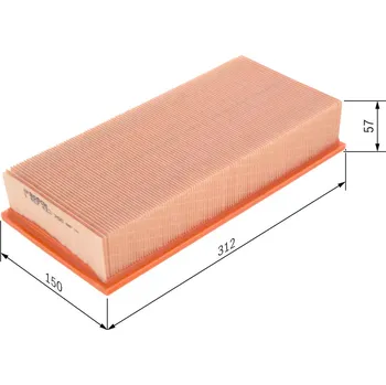 Vzduchový filtr Vzduchový filtr BOSCH 1 457 433 750