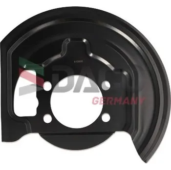 Brzdový kotouč Ochranný plech proti rozstřikování, brzdový kotouč DACO 612600