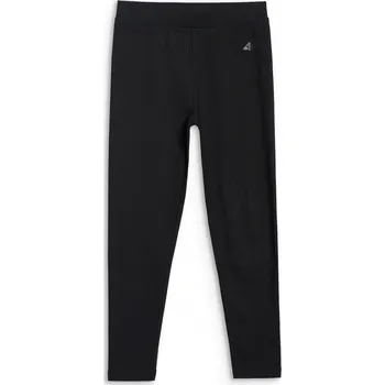 Dívčí legíny 4F Black 1226611 7-8 Yrs