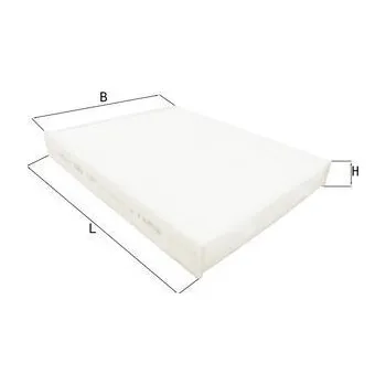 Ventilátor topení a klimatizace Filtr, vzduch v interiéru MAHLE LA 877