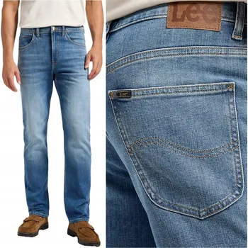 Dámské džíny Lee BROOKLYN STRAIGHT Highland klasické rovné džíny W31 L32