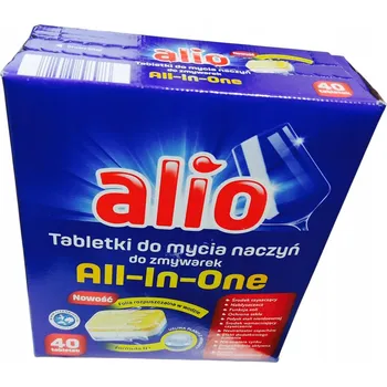Tableta do myčky Tablety kapsle do myčky ALL IN ONE 7v1 ALIO 40 kusů