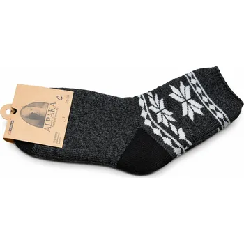 Dámské ponožky xcena Thermo ponožky vlna šedé Velikost: 35-38