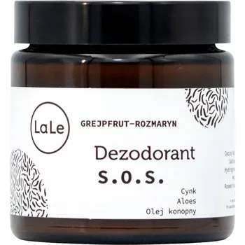La-Le S.O.S Grapefruit a Rozmarýn 120ml krémový deodorant sklo