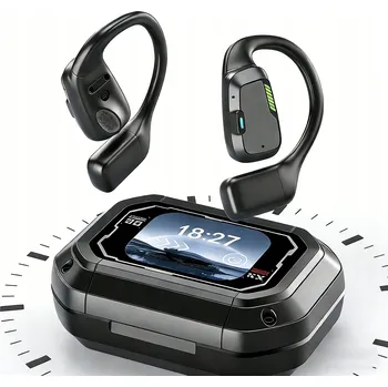 Sluchátka Bezdrátová Bluetooth sluchátka do uší, černá