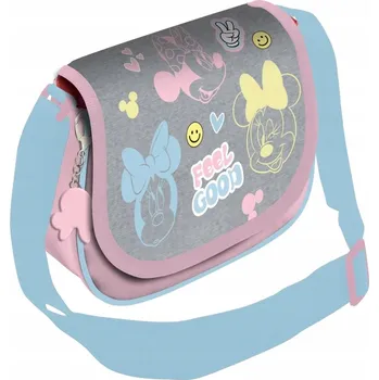 Šedá kabelka přes rameno s klopou Minnie Mouse