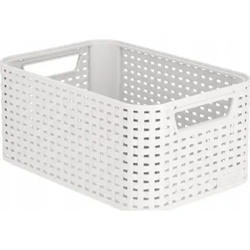 Úložný box Curver koš Style S 6 L světle šedý