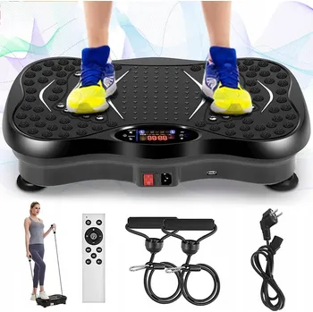 Masážní přístroj VIBRAČNÍ PLOŠINA VIBRAČNÍ TRÉNINKOVÝ MASÁŽNÍ PŘÍSTROJ S DÁLKOVÝM OVLÁDÁNÍM