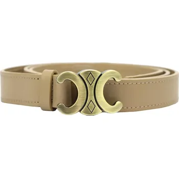 Opasek Dámský pásek Gregorio BLT-001-95 tmavě béžová