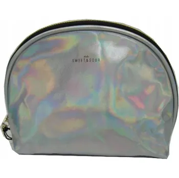 Kosmetická taška Kosmetická taštička stříbrná Sweet & Sour