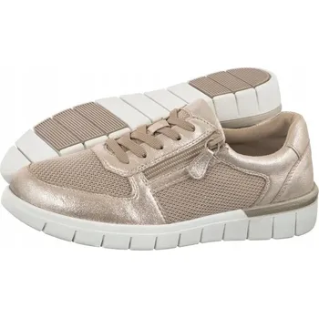 Dámské tenisky Dámské polobotky sneakers Caprice 9-23700, velikost H, zlaté, velikost 39