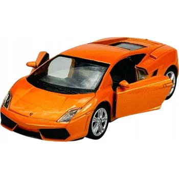 autíčko WELLY LAMBORGHINI GALLARDO LP560-4 ORANŽOVÝ 1:34 NOVÝ KOVOVÝ MODEL