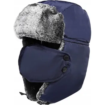Čepice Zateplená čepice s větruodolnou pokrývkou úst - navy