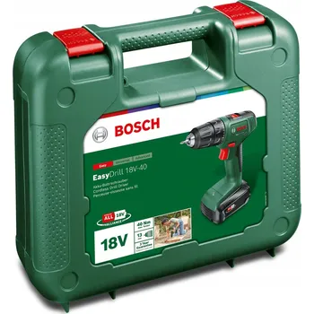 Aku vrtačka BOSCH EasyDrill 18V-40, 1x 2Ah Akumulátor