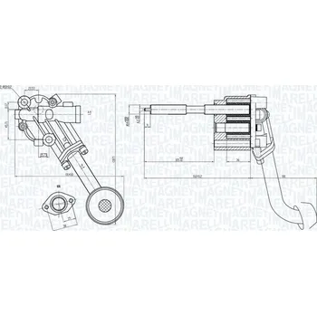 Motor automobilu Olejové čerpadlo MAGNETI MARELLI 351516000037