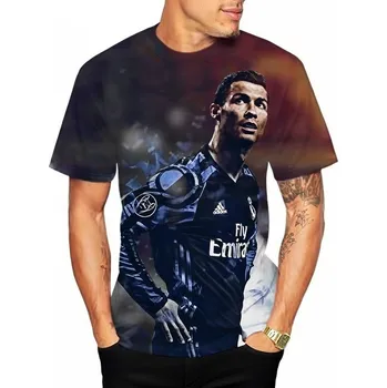 Fotbalový dres tričko Ronaldo 3D Velikost: 150