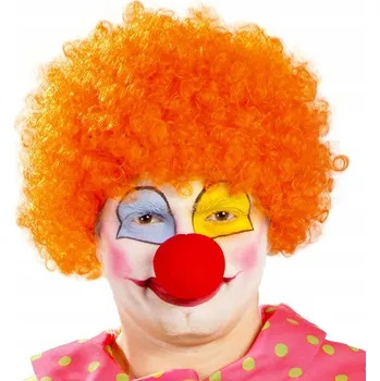 Karnevalová paruka Guirca paruka krátké blond vlasy s ofinou