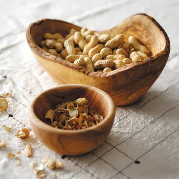 DEKORATIVNÍ MISKA Z OLIVOVÉHO DŘEVA NA OVOCE HENDI