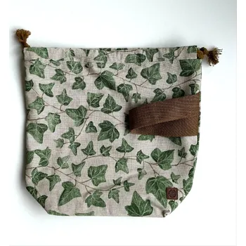 Organizér galanterie Annie's Knit Projektová taška Klubkovka LIGHT – břečťan