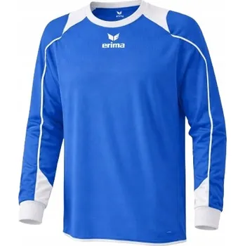 Dámské tričko Sportovní tričko Erima modro-bílé s dlouhým rukávem, velikost vel.