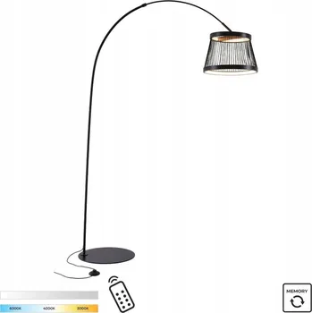 Stojací lampa Stojací lampa Zuma Line BALU s integrovaným LED zdrojem 20 W, černá