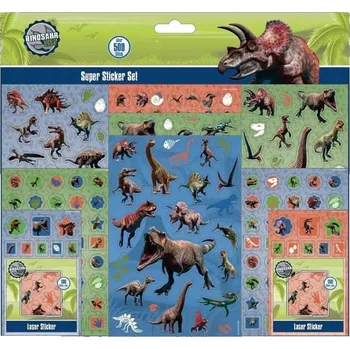 samolepka Klasické Samolepky Cass Film - dinosauři, 1 ks