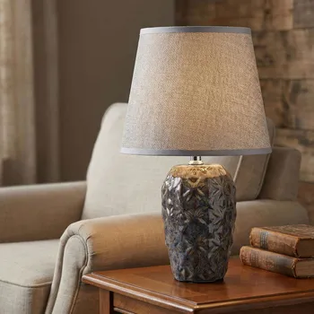 Lampička Stolní lampa MONDEX LETI RUSTIC 31 cm