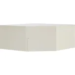 Meblar Nástavec skříně BRAGA 4 Zvolte možnost: dřevěný úchyt, Výběr provedení: Kašmír