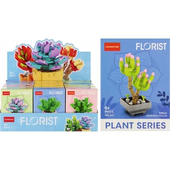 ostatní stavebnice Stavebnice Květiny 71 prvků Mega Creative 567461