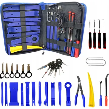 Sada nářadí SADA NÁŘADÍ NA DEMONTÁŽ ČALOUNĚNÍ INTERIÉRU - KLÍČE, PÁKY, LŽÍCE