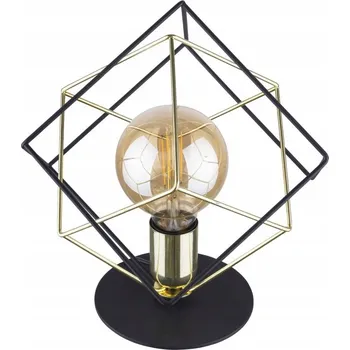 Lampička Stolní lampa TK-Lighting Alambre černá, žlutá 60 W