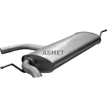 Tlumič výfuku Zadní tlumič výfuku ASMET 03.115