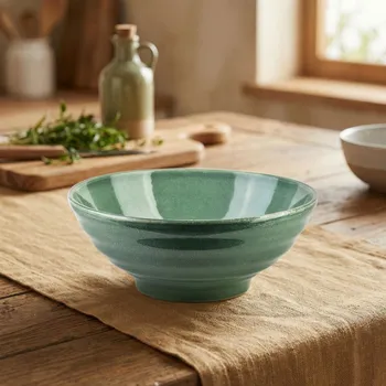 Miska na polévku MONDEX BASIC NATURE 1 l zelená