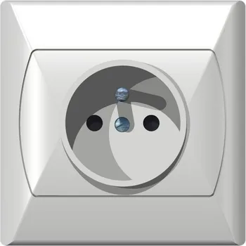 Elektrická zásuvka Ospel Elektrická Zásuvka zásuvka bílá