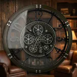 Nástěnné hodiny s pohyblivým mechanismem MONDEX RAMSEY 60 cm