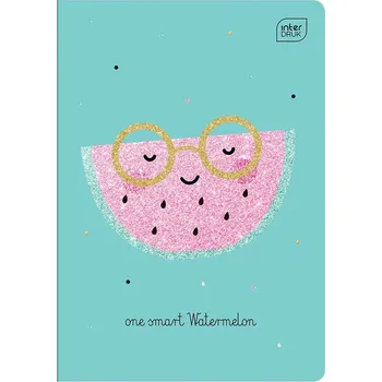 Sešit Sešit A5 s linkami růžový měkká obálka 16 listů Interdruk