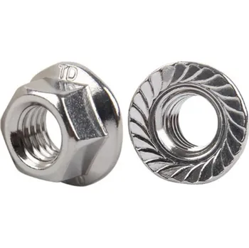 Matice Nakrętka kołnierzowa M5 z nerezové oceli 6923 A2 10 Ks