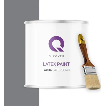 barva na zeď BARVA NA INTERIÉROVÉ STĚNY A STROPY, ODOLNÁ, BARVA TMAVĚ ŠEDÁ H1020 2L