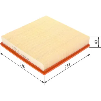 Vzduchový filtr Vzduchový filtr BOSCH 1 457 433 697