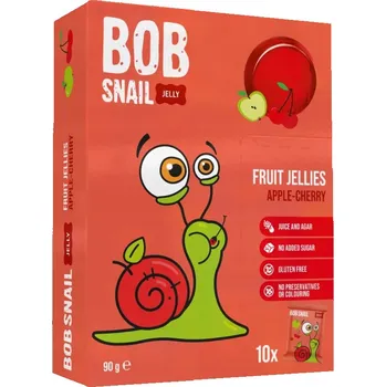 Bonbon Želé ovocná jablko-višeň Bob Snail 90 g veganská bezlepková