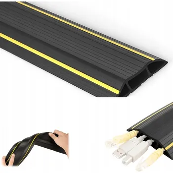 kabelová chránička 2 m Podlahový kabelový most Kryt kabelů Ochrana podlahových kabelů